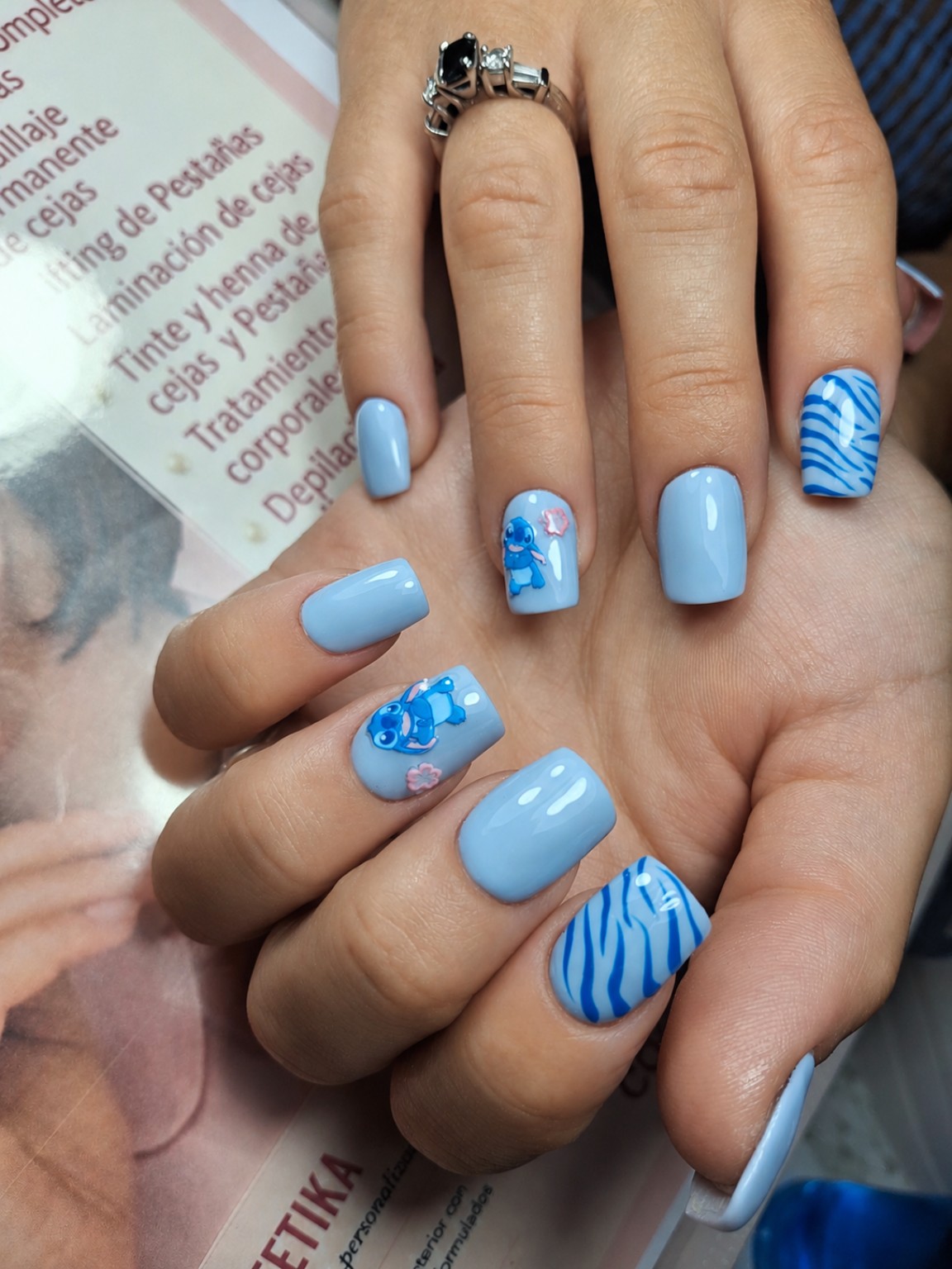 Manicura francesa Belastetika